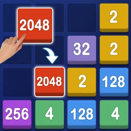 Значок Number Games - 2048 Blocks