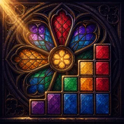 Rosace: Stained Glass Puzzle